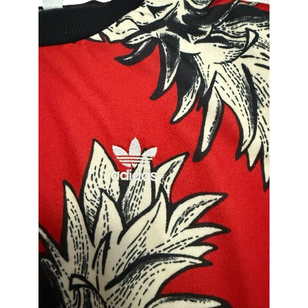 Adidas Originals x Farm Rio Passaredo Pineapple Sweatshirt XS Oversized - Picture 6 of 11